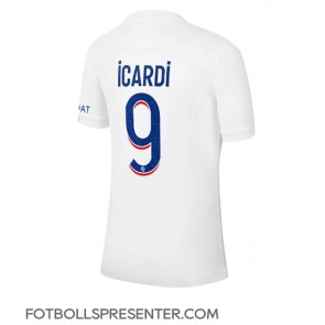 Paris Saint-Germain Mauro Icardi #9 Tredje Matchtröja 2022-23 Kortärmad